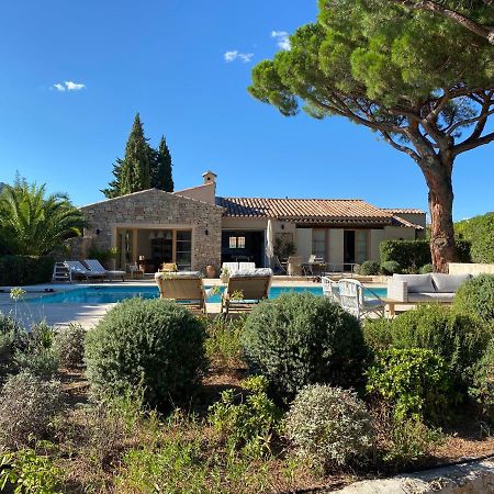 Lovely "Provence" Villa With Sea View, Private Heated Pool, Airco And Beautiful Garden Grimaud Zewnętrze zdjęcie