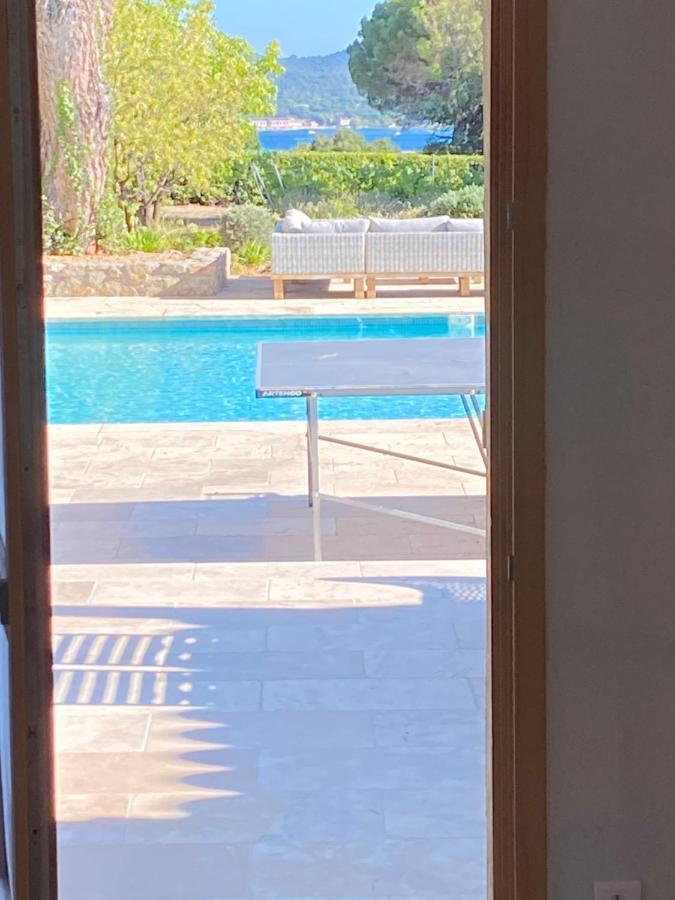Lovely "Provence" Villa With Sea View, Private Heated Pool, Airco And Beautiful Garden Grimaud Zewnętrze zdjęcie